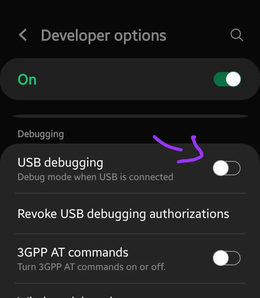 enable-usb-debugging