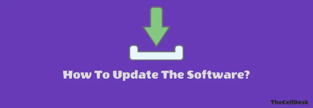 How To Update Software of smartphone