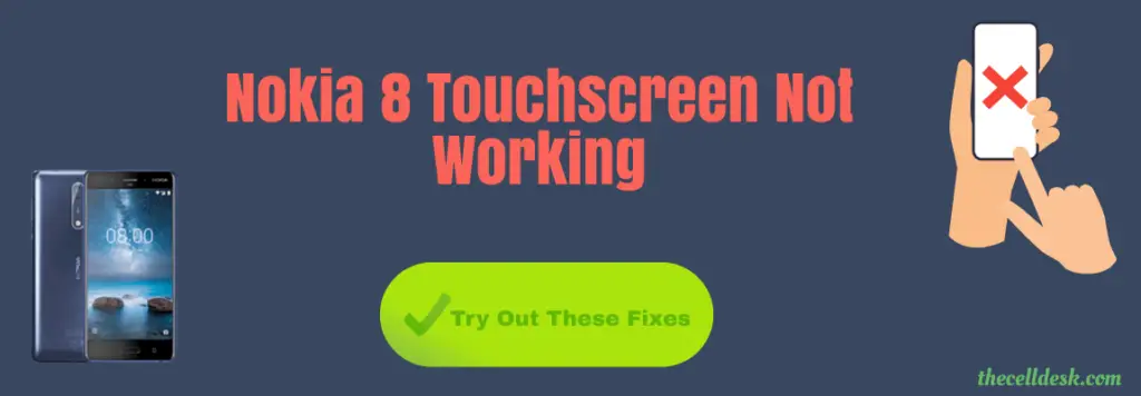 nokia t20 touch screen not working