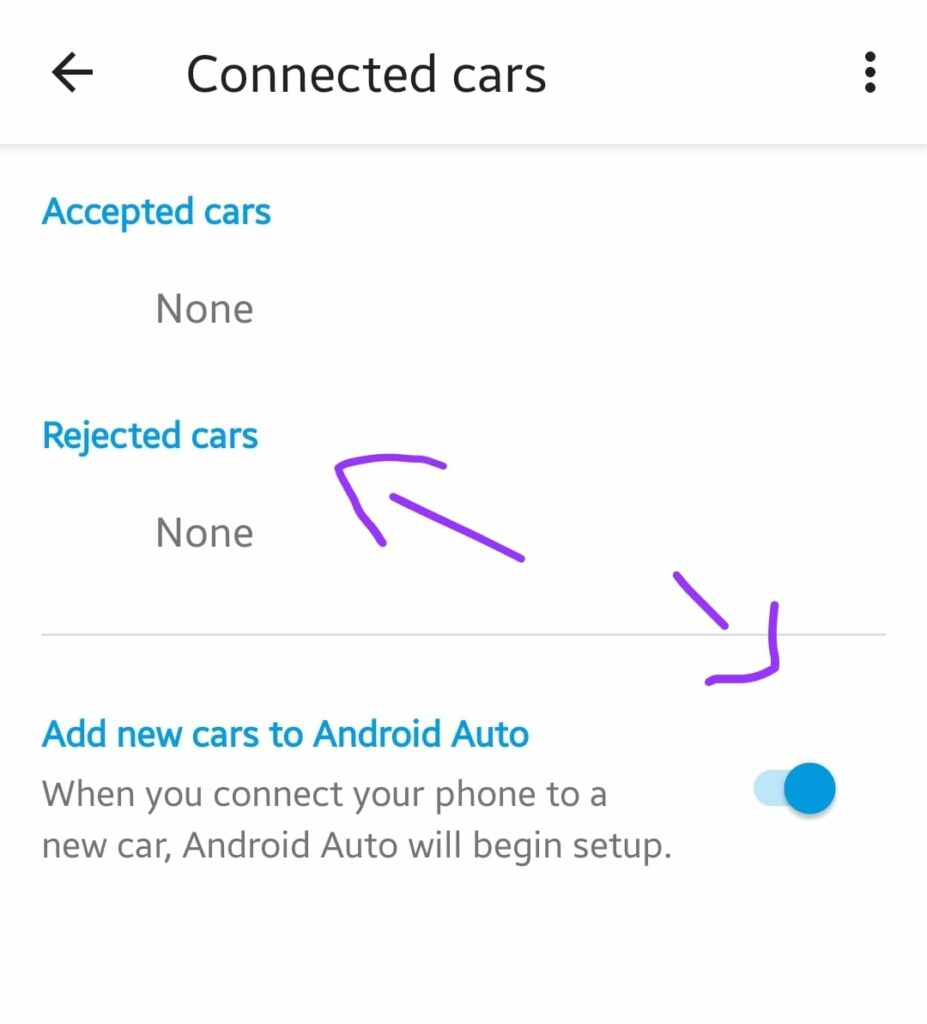 Android Auto (Add new cars)