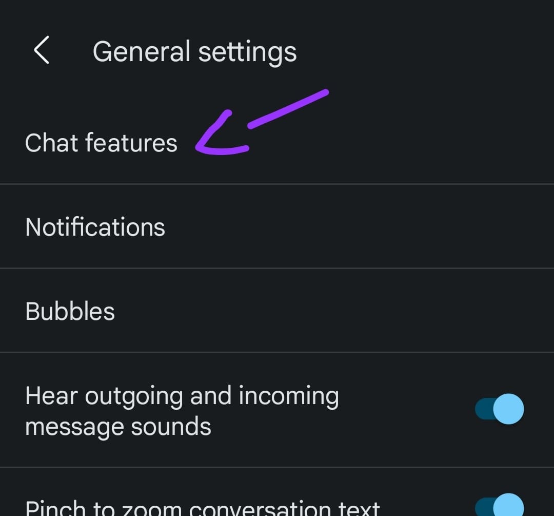 chat features