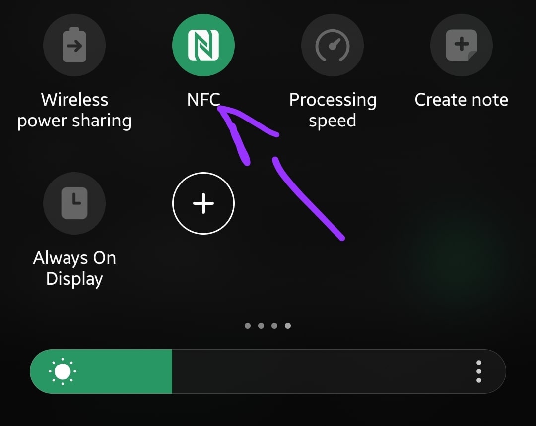 how to enable NFC