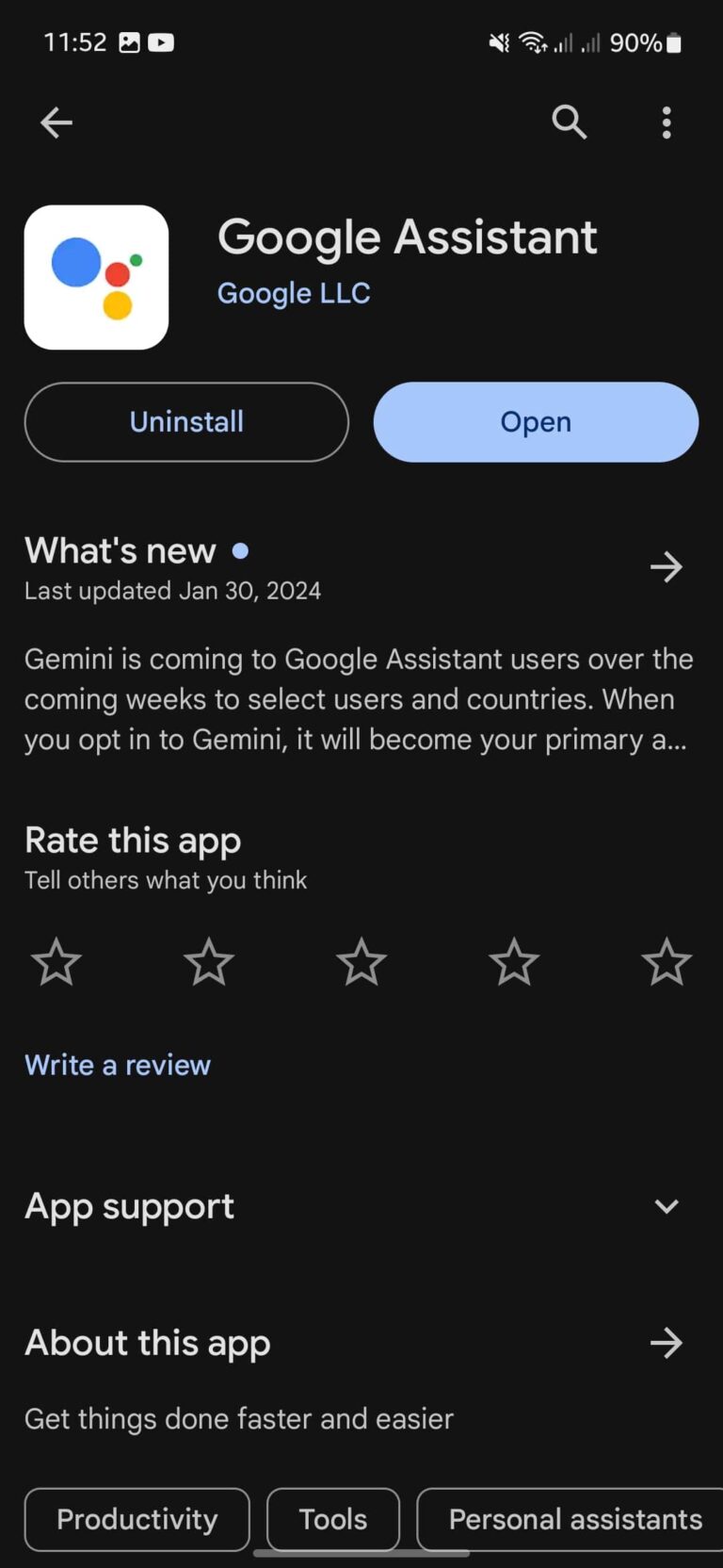 GEMINI APP PROBLEM visual data 8