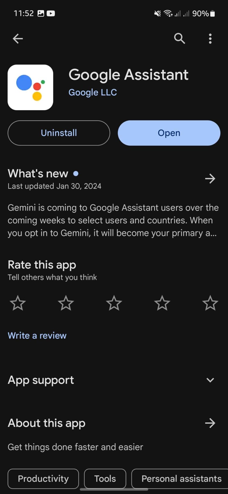 GEMINI APP NOT WORKING visual data 4