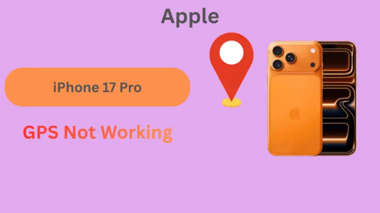 how to fix iPhone 17 Pro gps not working-guide